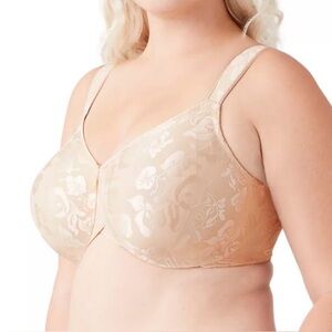 Wacoal Beige Floral Lace Bra